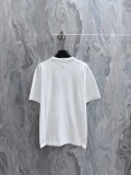 Louis Vuitton 26SS Fashion Toothbrush Embroidered T-shirt Couple Versatile Round Neck Short Sleeve