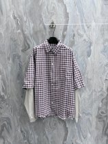 Balenciaga 26SS Fashion Loose Splicing Long Sleeve Shirt Balenciaga 26SS Fashion Loose Splicing Long Sleeve Shirt