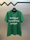 Louis Vuitton Fashion Embroidered Logo Short Sleeve Couple Casual Round Neck T-shirt