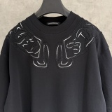 Chrome Hearts New Fashion Embroidered T-shirt Couple Casual Loose Short Sleeve