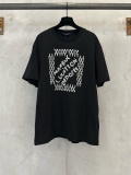 Louis Vuitton 26SS Fashion Embroidered Bead String Logo T-Shirt Couple Casual Loose Short Sleeve