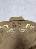Louis Vuitton Unisex Classic Embroidered Sheepskin Long Sleeve Shirt