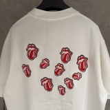 Chrome Hearts New Fashion Embroidered T-shirt Couple Casual Loose Short Sleeve