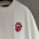 Chrome Hearts New Fashion Embroidered T-shirt Couple Casual Loose Short Sleeve