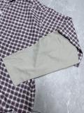 Balenciaga 26SS Fashion Loose Splicing Long Sleeve Shirt