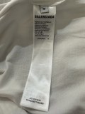 Balenciaga 26SS Fashion Color Coconut Grove Printed T-shirt Couples Casual Oversize Short Sleeve