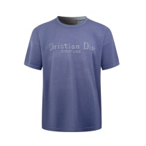 Dior Fashion Color Blocked Logo Jacquard Round Neck Short Sleeve Knitted Shirt Dior Fashion Color Blocked Logo Jacquard Round Neck Short Sleeve Knitted Shirt