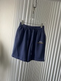 Balenciaga 26SS Classic Retro Embroidered Logo Casual Loose Shorts