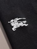 Burberry 26SS Unisex Classic Embroidered War Horse Casual Short Sleeve Polo Shirt