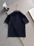 Prada 26SS Unisex Classic Embroidered Logo Short Sleeve Polo Shirt