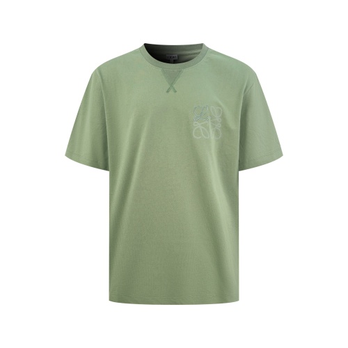 Loewe Classic Embroidered Logo Short Sleeve Couple Versatile Casual Round Neck T-shirt