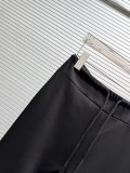 Chanel Women's Fashion Embroidered Logo Drawstring Micro Pull Casual Pants