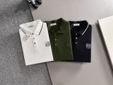 Loewe 26SS Unisex Classic Embroidered Logo Short Sleeve Polo Shirt
