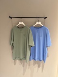 Loewe Classic Embroidered Logo Short Sleeve Couple Versatile Casual Round Neck T-shirt
