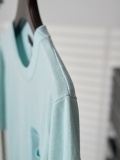 Louis Vuitton Unisex Fashion Versatile Splicing Knitted Shirt Short Sleeve