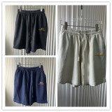 Balenciaga 26SS Classic Retro Embroidered Logo Casual Loose Shorts