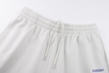 Balenciaga 26SS Unisex Classic Retro Embroidered Logo Casual Loose Shorts