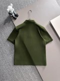 Burberry 26SS Unisex Classic Embroidered War Horse Casual Short Sleeve Polo Shirt