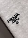 Prada 26SS Unisex Classic Embroidered Logo Short Sleeve Polo Shirt