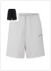 Balenciaga 26SS Unisex Classic Retro Embroidered Logo Casual Loose Shorts