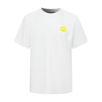 Gucci Fashion Toothbrush Embroidery GG Short Sleeve Couple Casual Versatile T-shirt