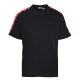 Burberry Fashion Red Ribbon Grid Embroidered War Horse T-shirt Couple Casual Versatile Short Sleeve