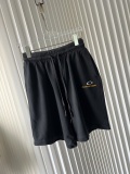 Balenciaga 26SS Classic Retro Embroidered Logo Casual Loose Shorts