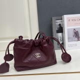 Chanel Classic CC Drawstring Lucky Bay Bag Versatile Single Shoulder Crossbody Bag