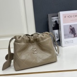 Chanel Classic CC Drawstring Lucky Bay Bag Versatile Single Shoulder Crossbody Bag