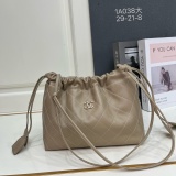 Chanel Classic CC Drawstring Lucky Bay Bag Versatile Single Shoulder Crossbody Bag