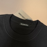 Balenciaga 26SS Fashion Sneaker Logo Printed T-shirt Unisex Casual Round Neck Short Sleeve