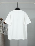 Dior 26SS Fashion Embroidered Logo T-shirt Unisex Casual Round Neck Short Sleeve