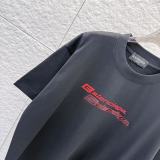 Balenciaga 26SS Classic 3D Logo Printed T-shirt Couple Casual Round Neck Short Sleeve
