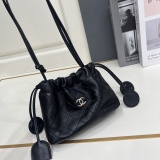Chanel Classic CC Drawstring Lucky Bay Bag Versatile Single Shoulder Crossbody Bag