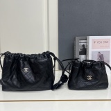 Chanel Classic CC Drawstring Lucky Bay Bag Versatile Single Shoulder Crossbody Bag