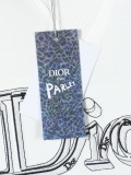 Dior 26SS Fashion Embroidered Logo T-shirt Unisex Casual Round Neck Short Sleeve