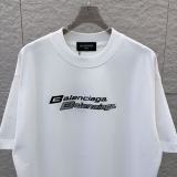 Balenciaga 26SS Classic 3D Logo Printed T-shirt Couple Casual Round Neck Short Sleeve