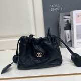 Chanel Classic CC Drawstring Lucky Bay Bag Versatile Single Shoulder Crossbody Bag