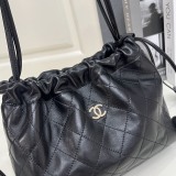 Chanel Classic CC Drawstring Lucky Bay Bag Versatile Single Shoulder Crossbody Bag