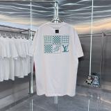Louis Vuitton 26SS Classic Embroidered Logo T-shirt Unisex Casual Round Neck Short Sleeve