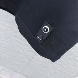 Fendi 26SS Classic 3D Logo Printed T-shirt Couple Casual Round Neck Short Sleeve