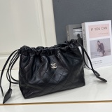 Chanel Classic CC Drawstring Lucky Bay Bag Versatile Single Shoulder Crossbody Bag