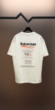Balenciaga 26SS Classic Logo Printed T-shirt Unisex Casual Round Neck Short Sleeve