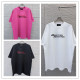 Balenciaga 26SS Classic 3D Logo Printed T-shirt Couple Casual Round Neck Short Sleeve