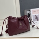 Chanel Classic CC Drawstring Lucky Bay Bag Versatile Single Shoulder Crossbody Bag