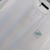 Louis Vuitton 26SS Classic Embroidered Logo T-shirt Unisex Casual Round Neck Short Sleeve