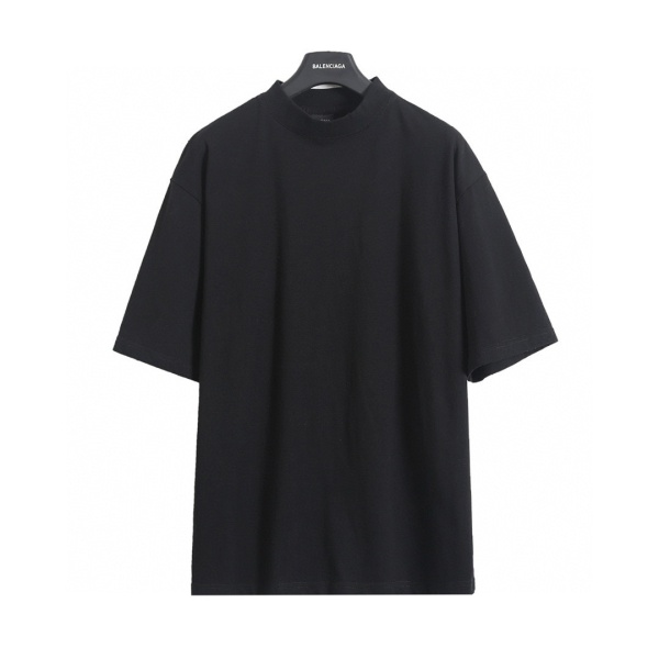 Balenciaga 2026 Spring/Summer Washed Lettering T-Shirt With Paillettes