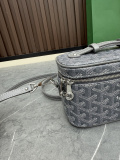 Goyard Fashion Mini Vanity Case Diagonal Cross Bag Size: 16 × 8 × 10 CM