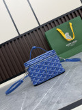 Goyard Fashion Mini Vanity Case Diagonal Cross Bag Size: 16 × 8 × 10 CM