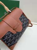 Goyard Fashion Retro Cowhide Mini Saigon Size: 20 × 14 × 9 CM